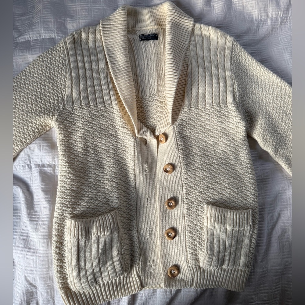 Vintage Ivory knitted Sweater